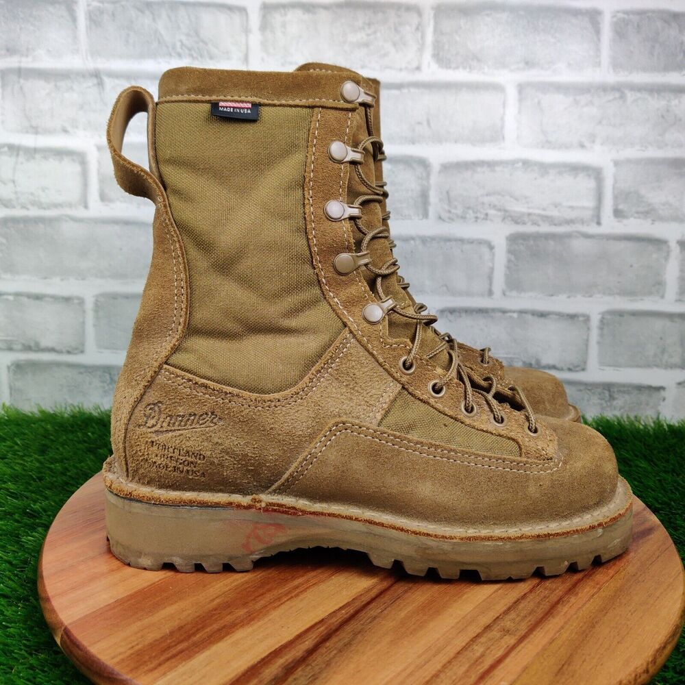Danner Tan Combat & Moto Boots
